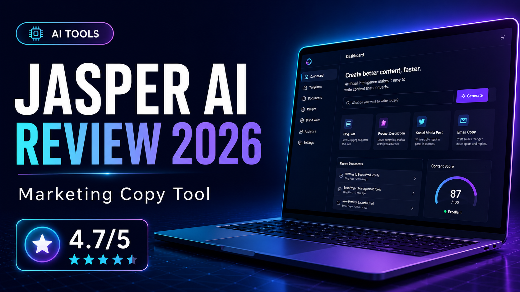 Jasper AI Review 2026: Best for Marketing Copy?