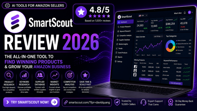 SmartScout Review 2026: Is This AI Amazon Tool Worth It?