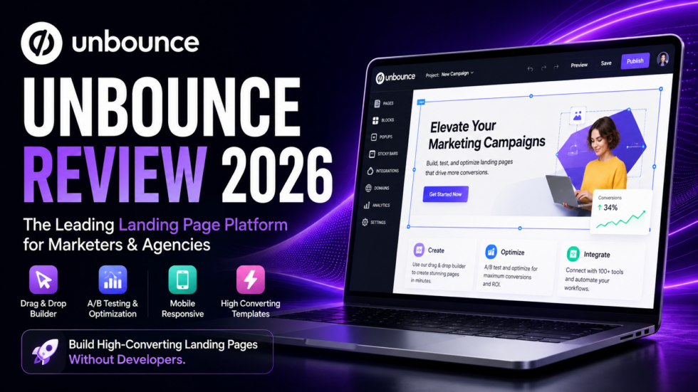 Unbounce Review 2026: Is It Still the Best Landing Page Builder?