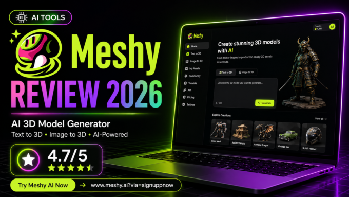 Meshy AI Review 2026: Is It the Best AI 3D Generator?